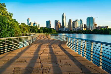 Austin, Texas — service area for Sunn Home Services